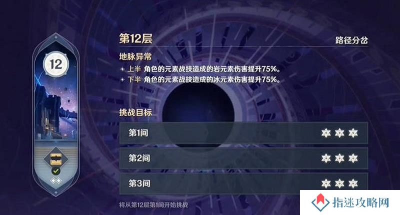 原神5.5新深渊12层怎么打 满星通关深径螺旋攻略