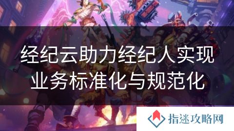 经纪云助力经纪人实现业务标准化与规范化